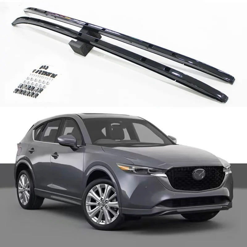 Aluminum Alloy Roof Rack Crossbars for Mazda CX-5 (2016-2024) - Luggage Carrier Top Rail Bars