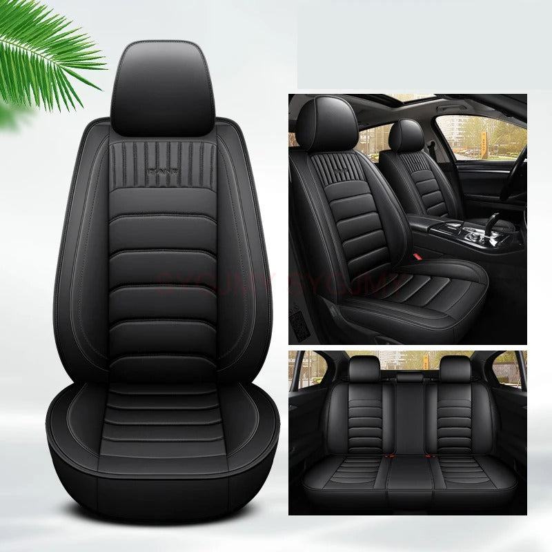 3D Full Coverage Car Seat Cover – Premium PU Leather for KIA Sportage, Ceed, Rio & More