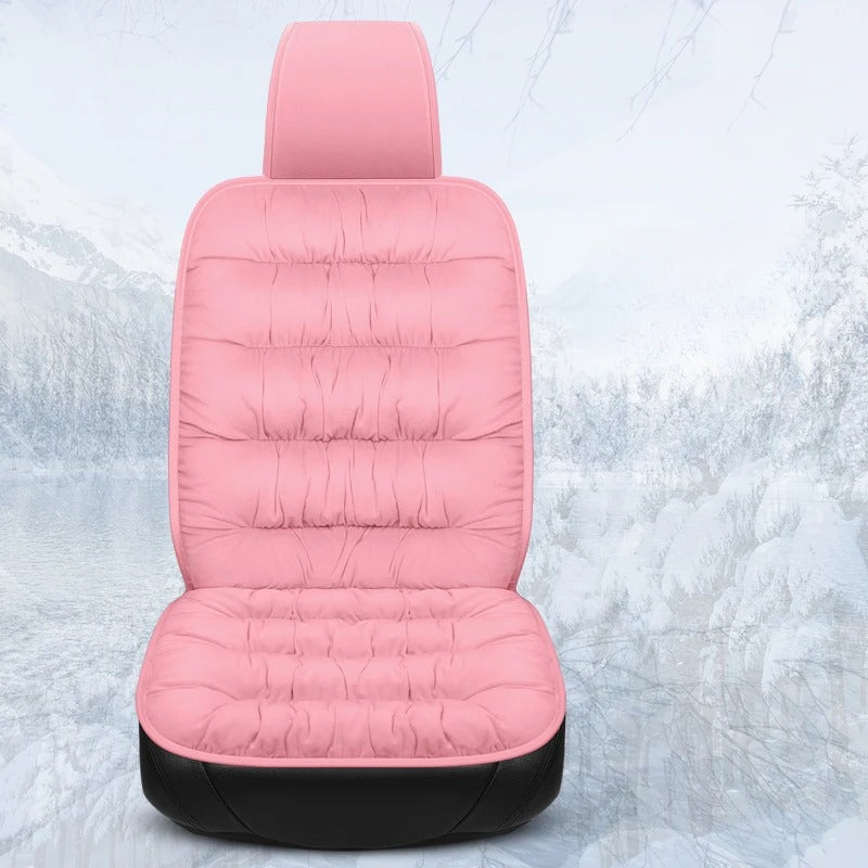 Winter Down Car Seat Cushion - Thickened, Soft, Split Headcap Design for Front Seats