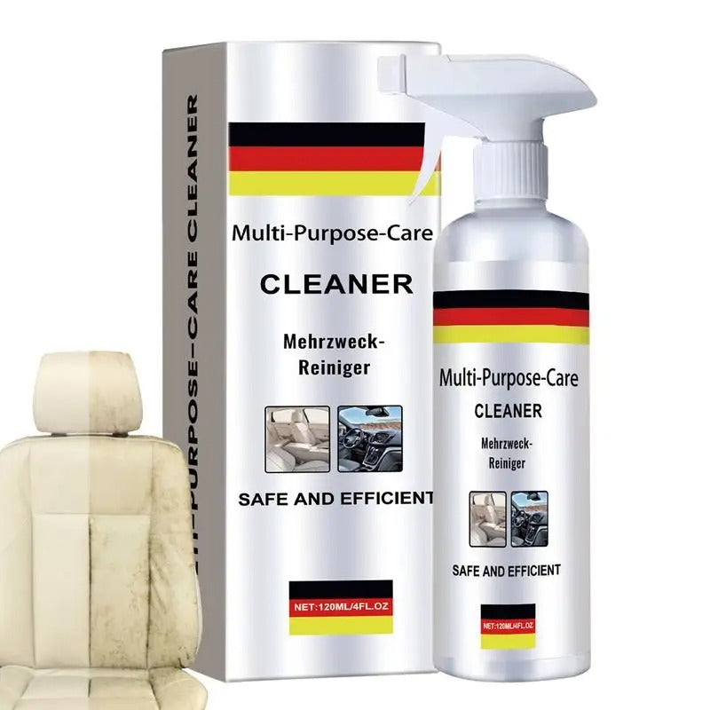 Multi-Purpose Car Interior Cleaner – 120ml Foam Cleaning Solution for Auto & Household Use