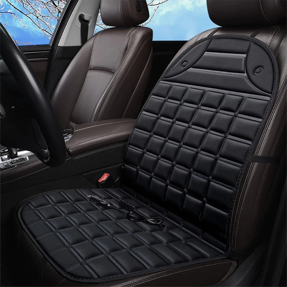 12V Heated Car Seat Cushion – Universal Winter Warmer for Comfort and Safety