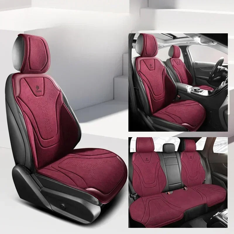 Universal Breathable Car Seat Cover – Four-Season Anti-Slip Protection for Sedans, SUVs, and MPVs