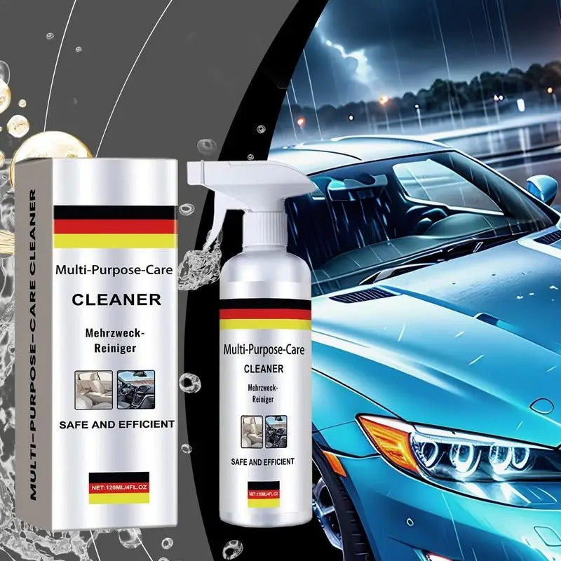 Multi-Purpose Car Interior Cleaner – 120ml Foam Cleaning Solution for Auto & Household Use