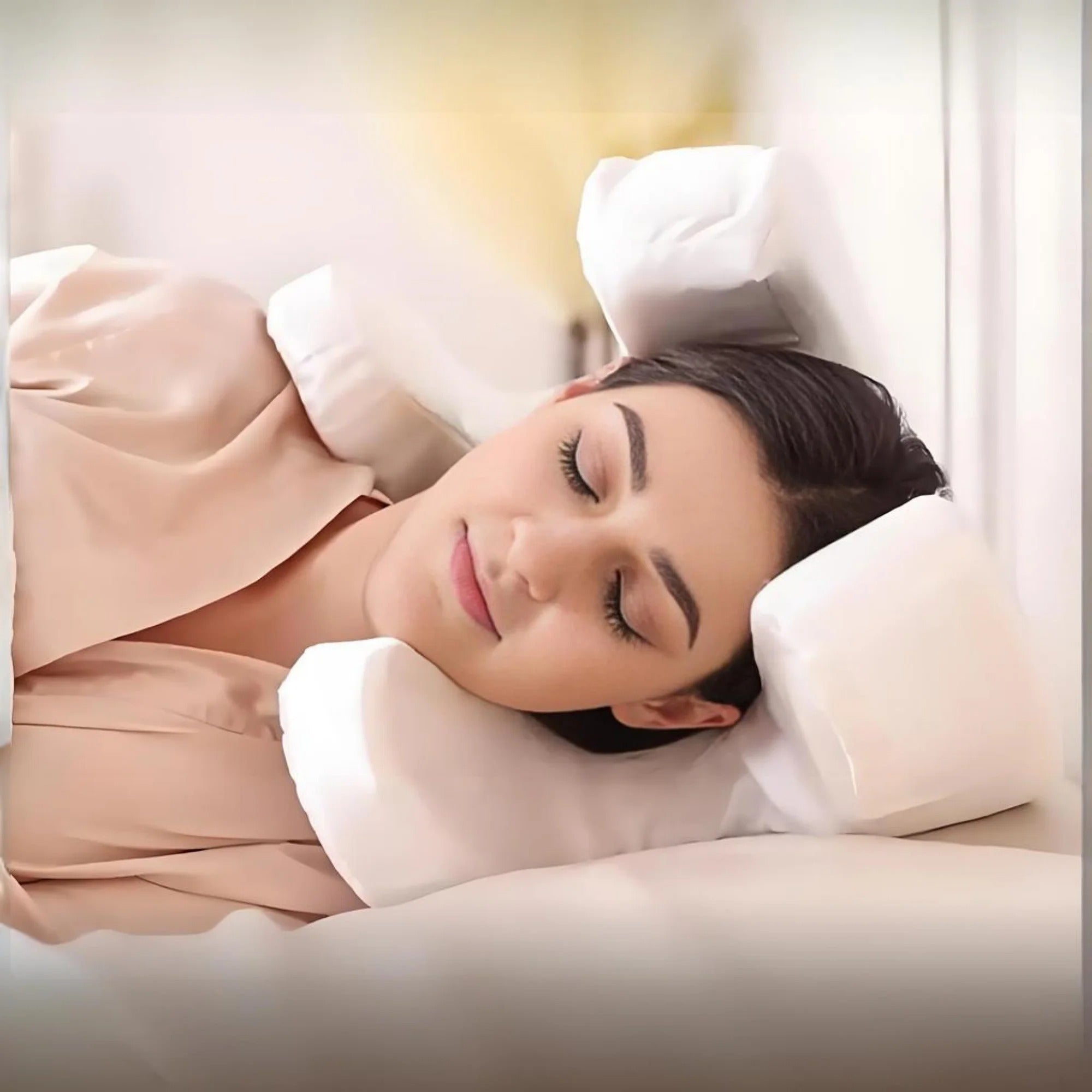 Memory Foam Beauty Pillow – Anti-Wrinkle, Anti-Aging Face Pillow for Wrinkle Prevention