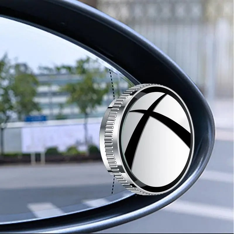 360° Car Blindspot Mirror – High-Definition Wide-Angle Rear View with Suction Cup