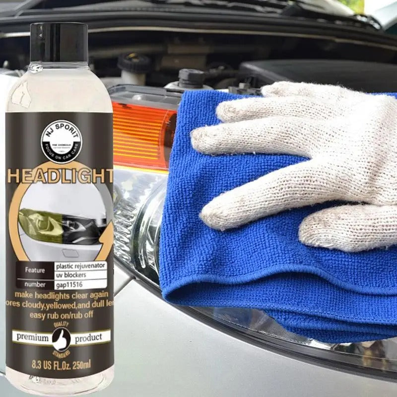 Headlight Clear Coat – 250ml Headlight Cleaner & Restorer for Enhanced Visibility