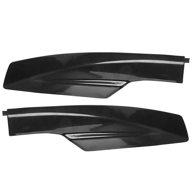 Roof Rack Protection Covers - Black ABS Luggage Rack Covers for Nissan Qashqai 2008-2015 - Delicate Leather  