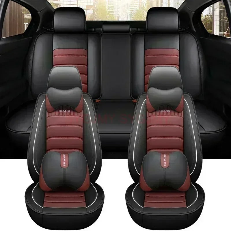 3D Full Coverage Car Seat Cover – Premium PU Leather for KIA Sportage, Ceed, Rio & More