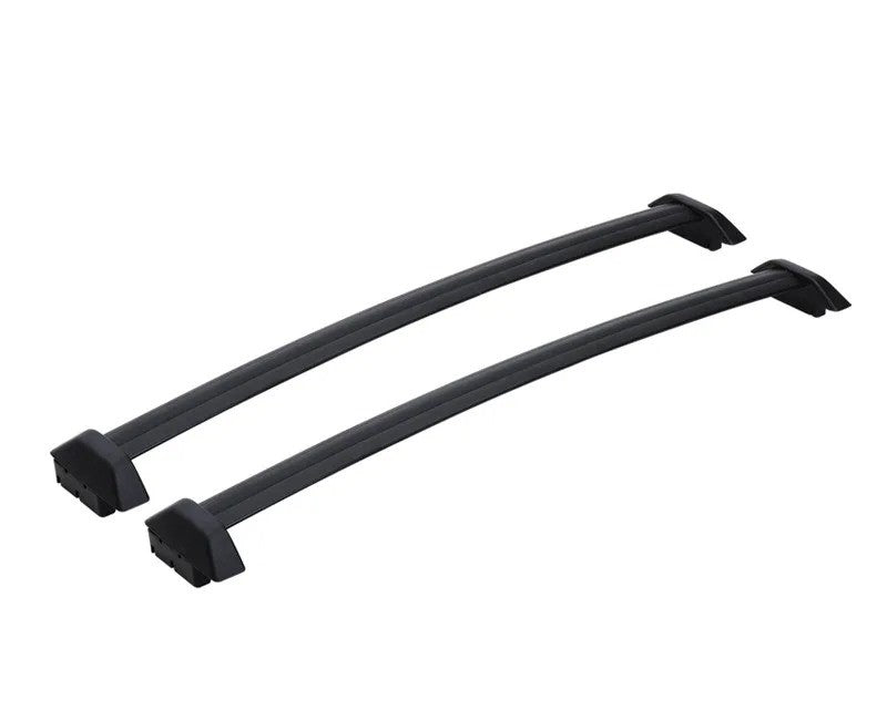 1 Pair Black Roof Rack Cross Bars for Honda CRV (2001-2007) - Aluminum Alloy, 132 LBS Capacity