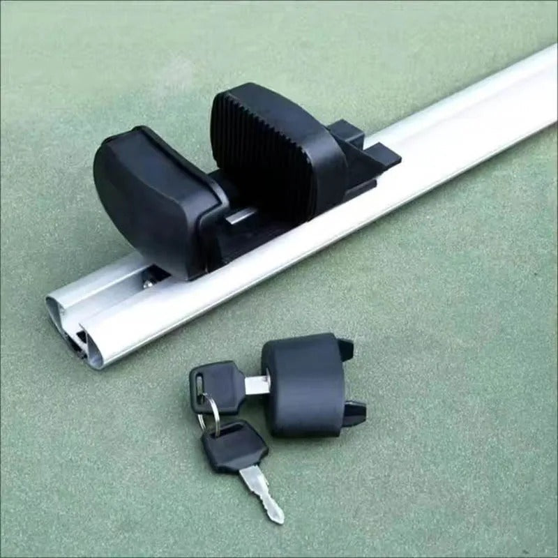 Universal 135CM Car Roof Rack Crossbars - Aluminum Cross Bars for Vehicles with Side Rails, 75KG/150LBS Capacity