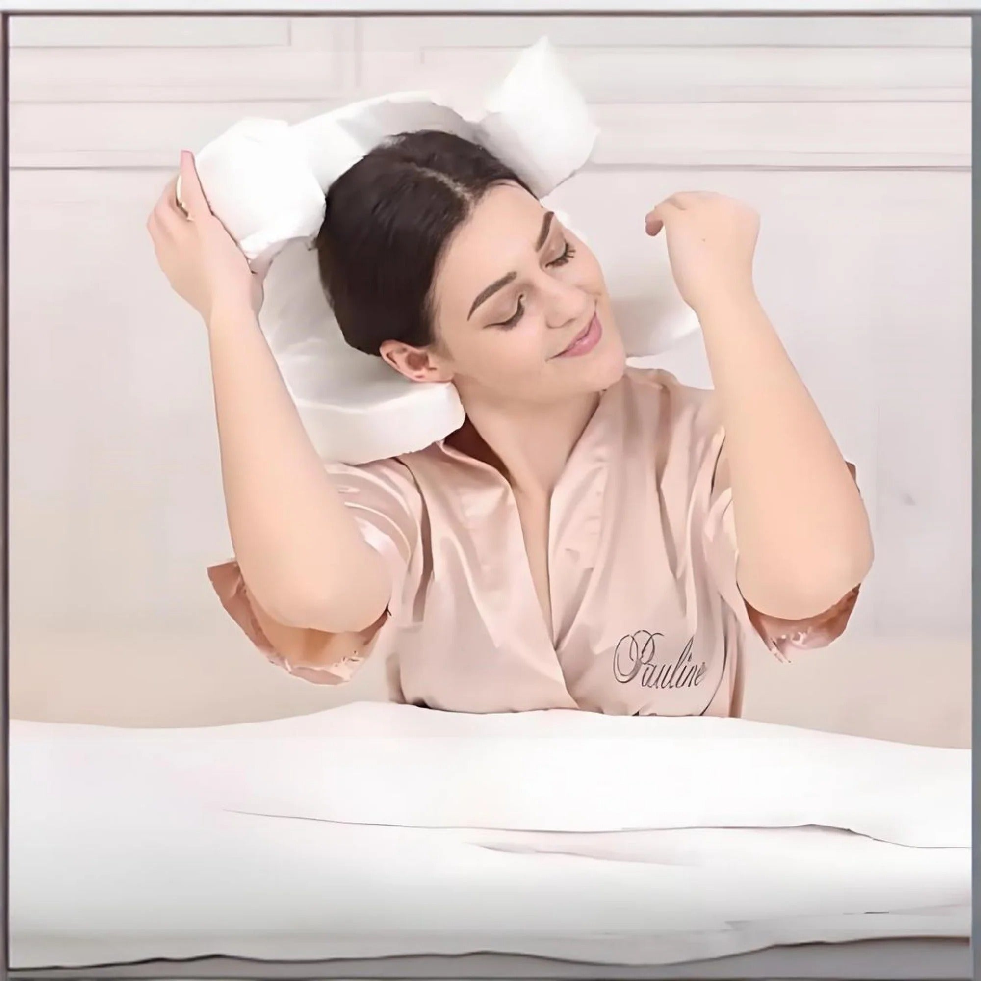 Memory Foam Beauty Pillow – Anti-Wrinkle, Anti-Aging Face Pillow for Wrinkle Prevention