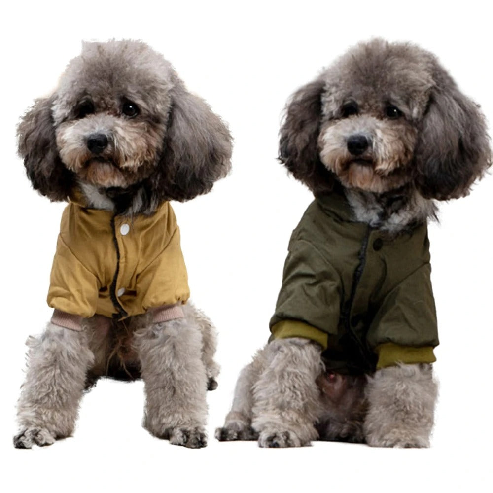 Winter Dog Mountaineering Coat – Thicken Warm Hoodie for Small and Medium Dogs