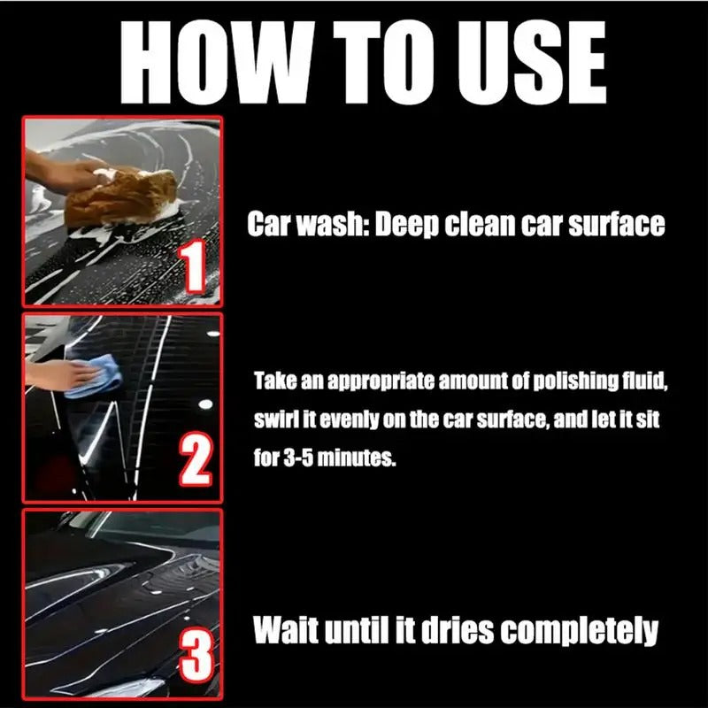 Car Glass Oil Film Cleaner – 100ml Windshield Polish & Scratch Removal Liquid