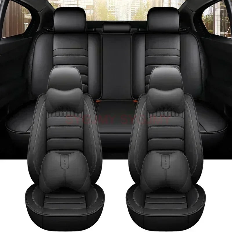 3D Full Coverage Car Seat Cover – Premium PU Leather for KIA Sportage, Ceed, Rio & More