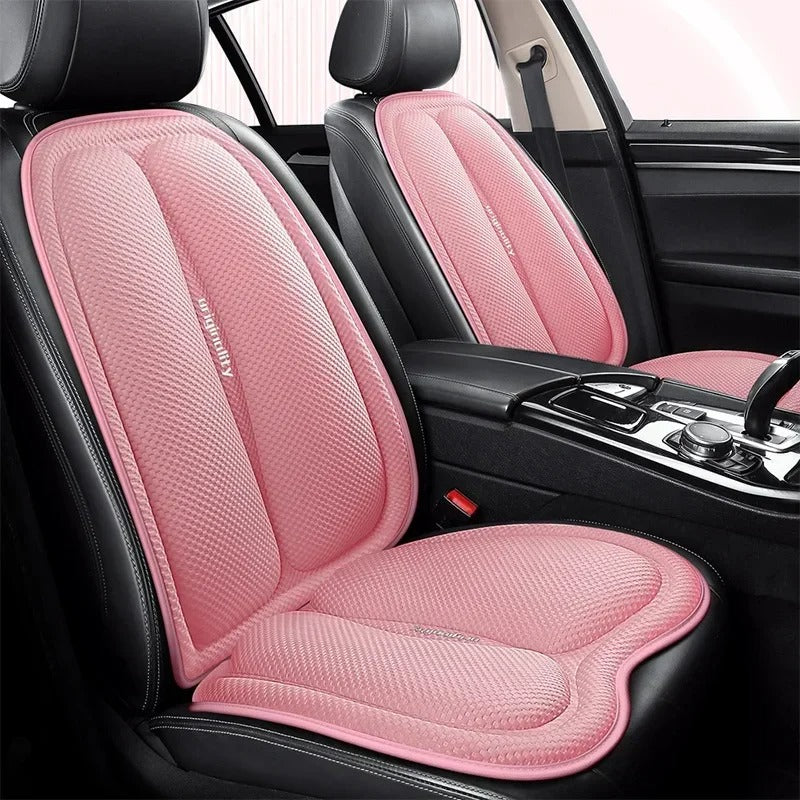 Universal Non-Slip Car Seat Cushion – Convex Cooling Design for Heat Dissipation | Summer Sweatproof Chair Pad