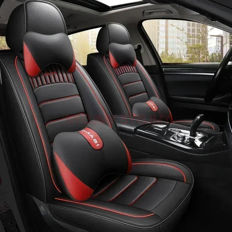 3D Full Coverage Car Seat Cover – Premium PU Leather for KIA Sportage, Ceed, Rio & More