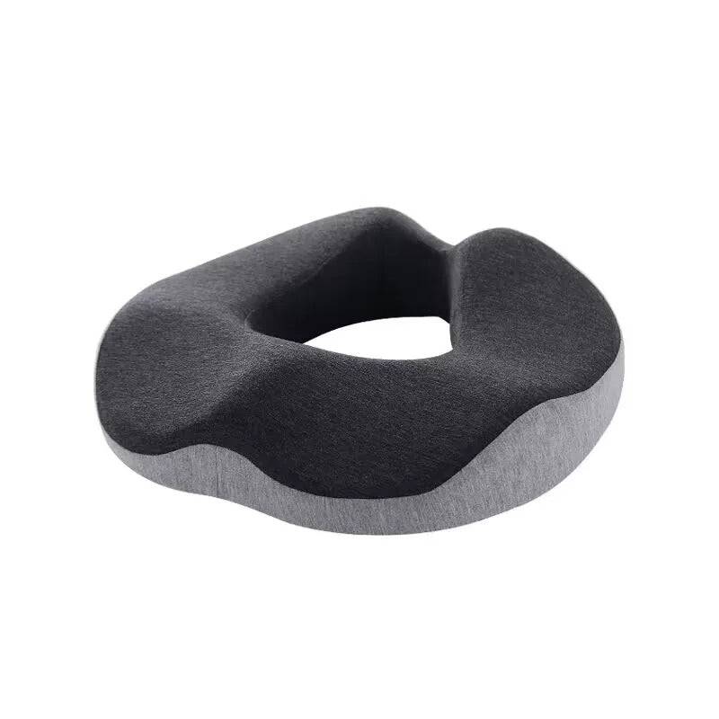 Donut-Shaped Memory Foam Seat Cushion – Pain Relief for Sciatica, Tailbone, and Bed Sores