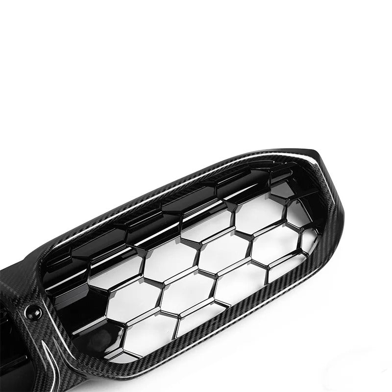 Real Carbon Fiber Front Kidney Grille for BMW 3 Series G20/G21/G28 LCI (2023-In)