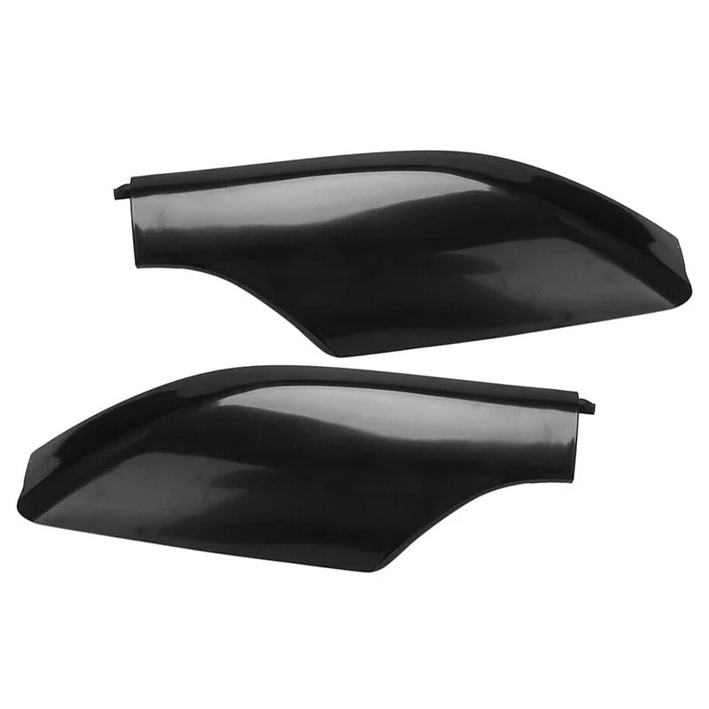 Roof Rack Protection Covers - Black ABS Luggage Rack Covers for Nissan Qashqai 2008-2015 - Delicate Leather  