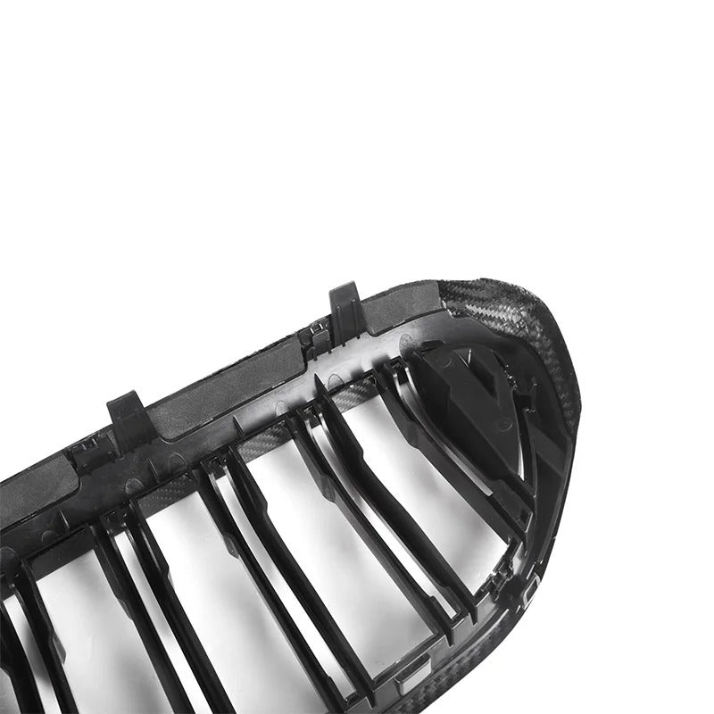 Real Carbon Fiber 2-Slat Front Kidney Grille for BMW 5 Series G30/G31 & F90 M5 (2017-2019 Pre-LCI)