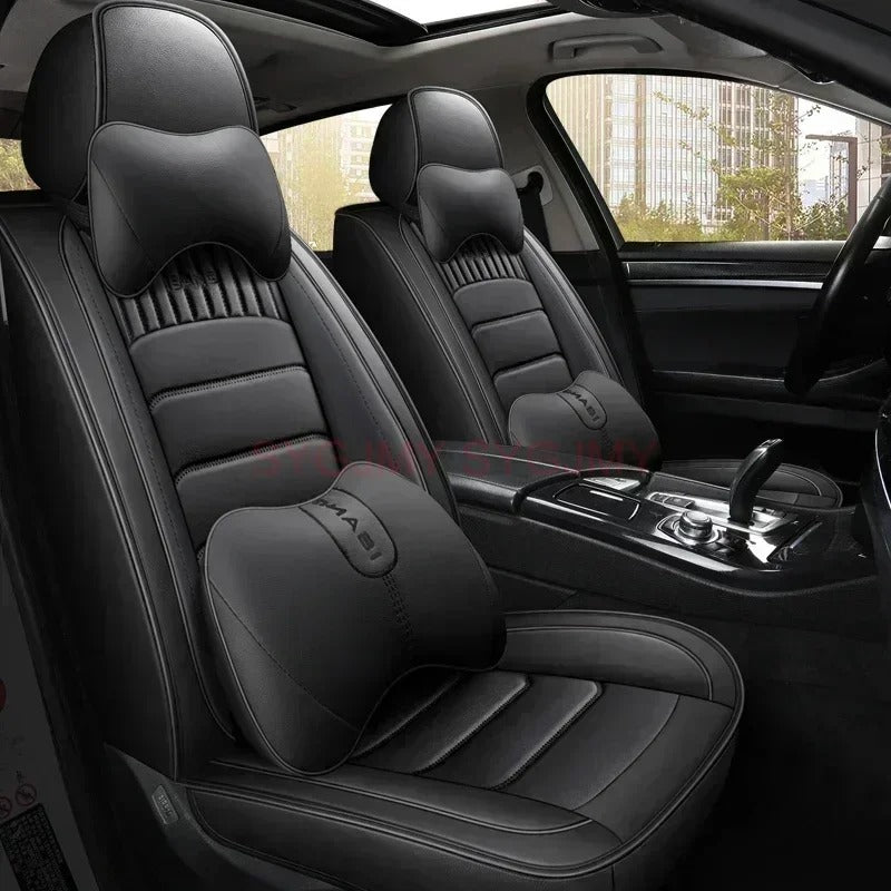 3D Full Coverage Car Seat Cover – Premium PU Leather for KIA Sportage, Ceed, Rio & More