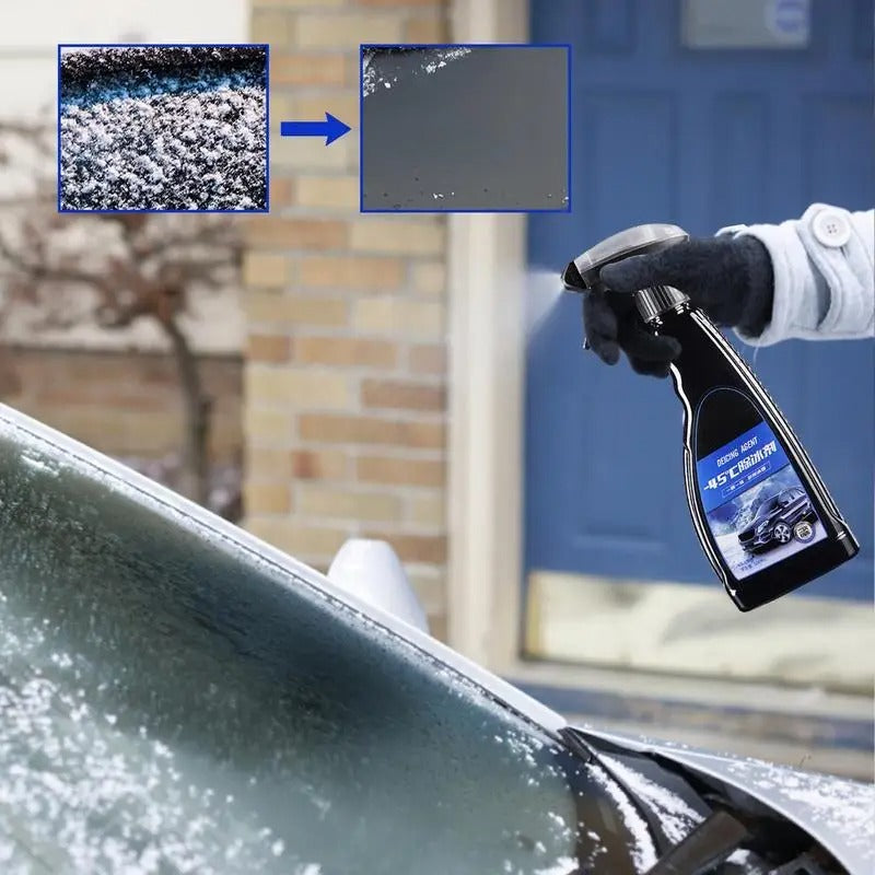 Car Deicer Spray 500ml – Fast-Acting Ice & Snow Melting Spray for Auto Windshields and Windows