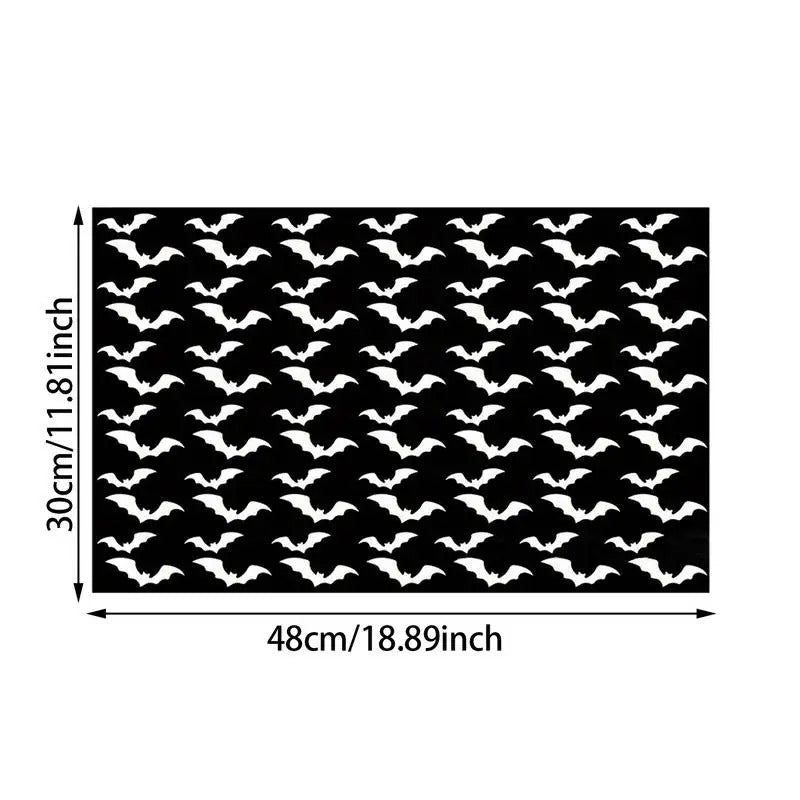 Bat Taillight Stickers – Decorative Adhesive Tint for Car Rear Lights - Delicate Leather  