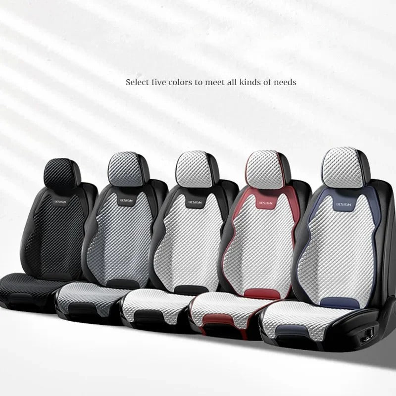 Ice Silk Car Seat Cushion - Ventilated, Durable, All-Season Universal Front Seat Cover