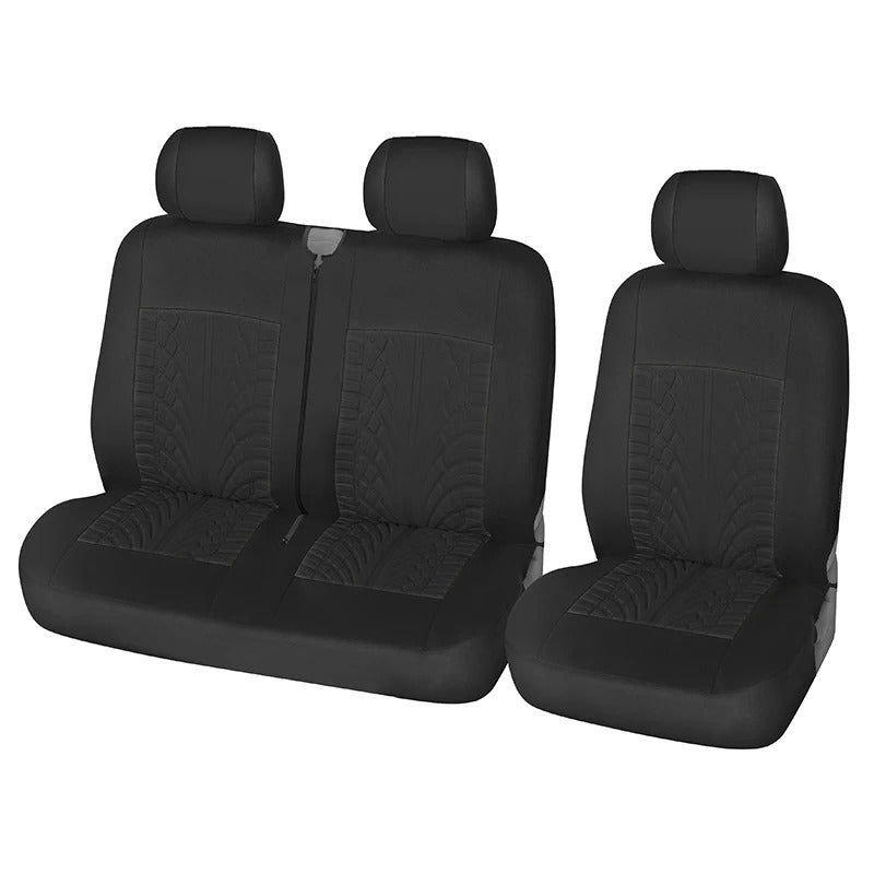 Universal 2+1 Car Seat Covers - Stylish and Protective Seat Covers for Cars, Vans, SUVs, and Trucks