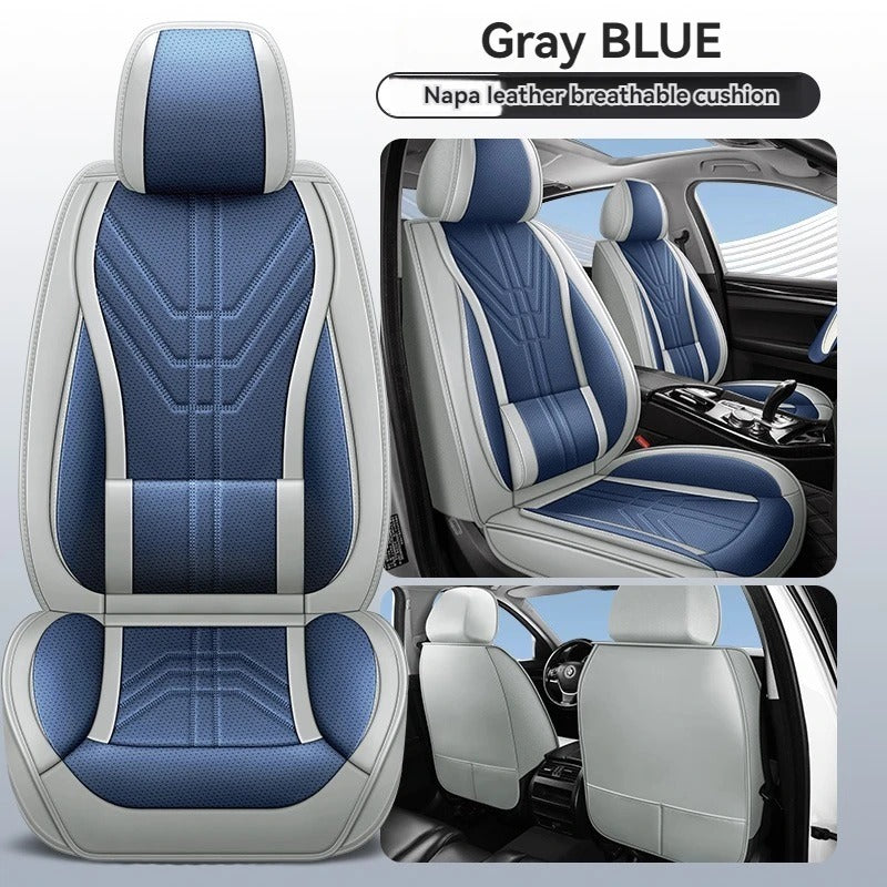High-Quality Nappa Leather Car Seat Covers – Universal Fit for SEAT Models (LEON, Ibiza, Tarraco, Ateca, Arona, Formentor, Altea)