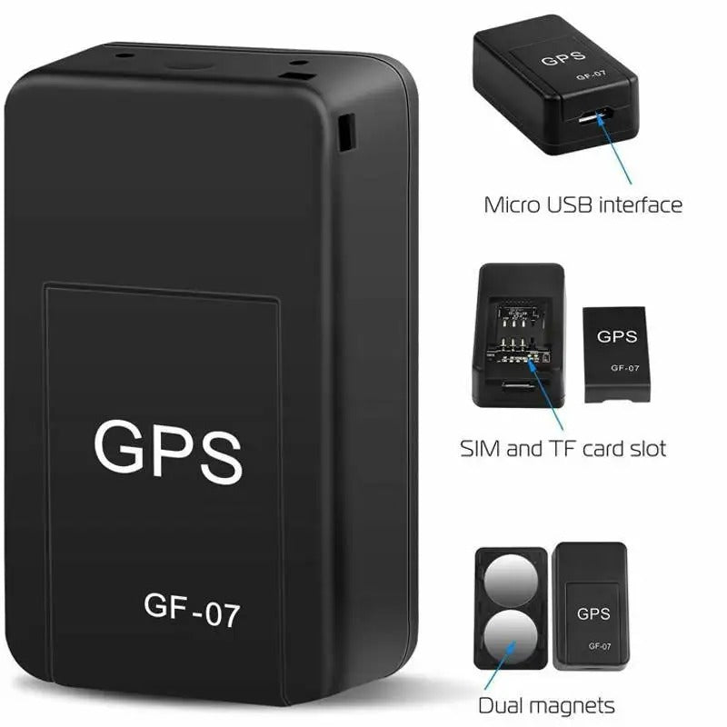 Universal GPS Tracker with Strong Magnetic Mount - Mini Portable Anti-Theft Car Locator for Precise Positioning and Anti-Lost Protection