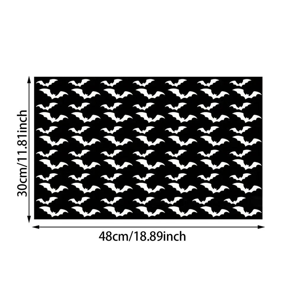 Bat Taillight Stickers – Decorative Adhesive Tint for Car Rear Lights - Delicate Leather  