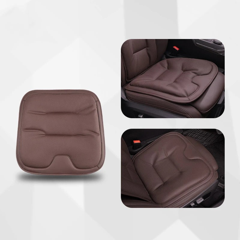 Anti-Fouling Leather Car Seat Cushion – One-Piece Winter Seat Cover for Audi, BMW, and Mercedes