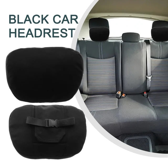 1 Pair Ultra-Soft Car Headrest Pillows – Maybach S-Class Design for Mercedes-Benz and Universal Vehicles