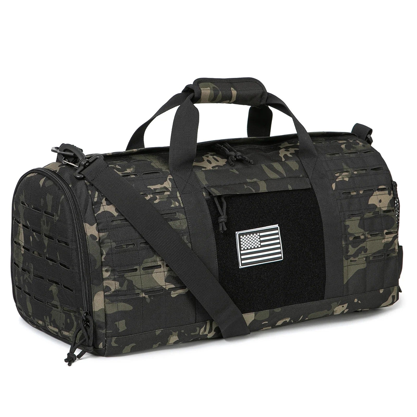 40L Tactical Gym and Travel Duffle Bag for Men – Fitness, Outdoor, and Weekender Use