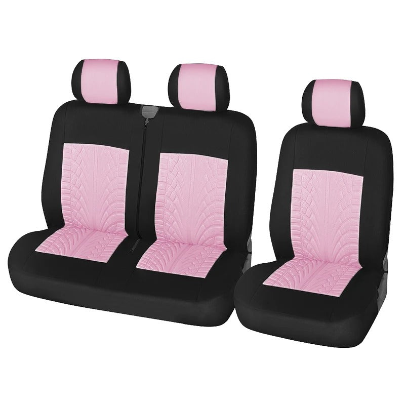 Universal 2+1 Car Seat Covers - Stylish and Protective Seat Covers for Cars, Vans, SUVs, and Trucks