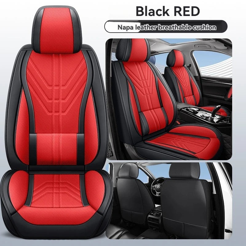 High-Quality Nappa Leather Car Seat Covers – Universal Fit for SEAT Models (LEON, Ibiza, Tarraco, Ateca, Arona, Formentor, Altea)