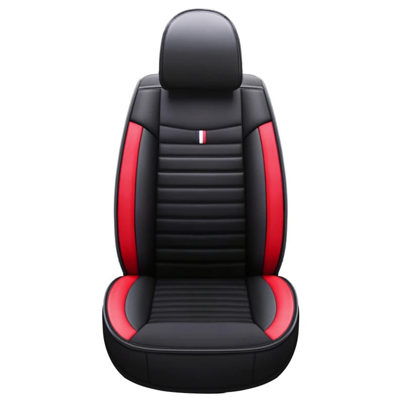 Universal Leather Car Seat Cover for Car - Black, Blue, Red