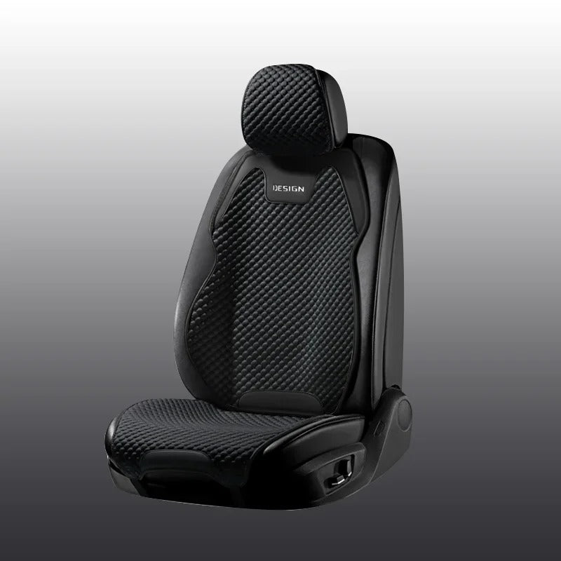 Ice Silk Car Seat Cushion - Ventilated, Durable, All-Season Universal Front Seat Cover