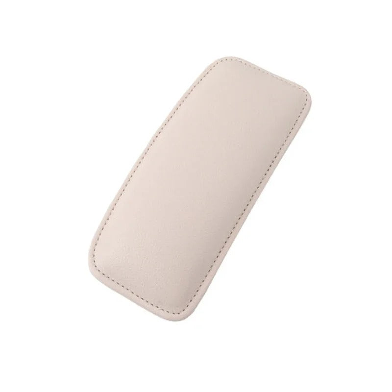 Universal Leather Knee Pad – Memory Foam Cushion for Car Interior Thigh Support - Delicate Leather  