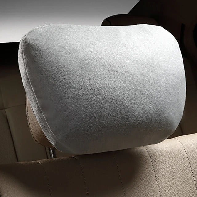 1 Pair Ultra-Soft Car Headrest Pillows – Maybach S-Class Design for Mercedes-Benz and Universal Vehicles