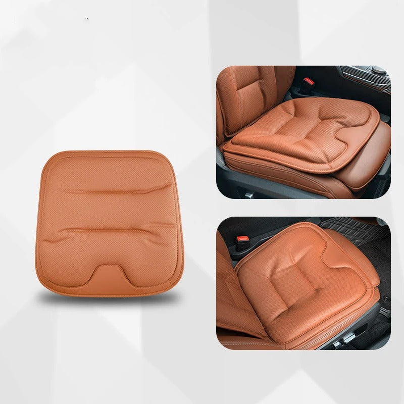 Anti-Fouling Leather Car Seat Cushion – One-Piece Winter Seat Cover for Audi, BMW, and Mercedes