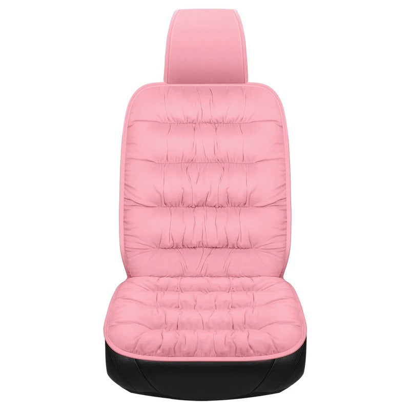 Winter Down Car Seat Cushion - Thickened, Soft, Split Headcap Design for Front Seats