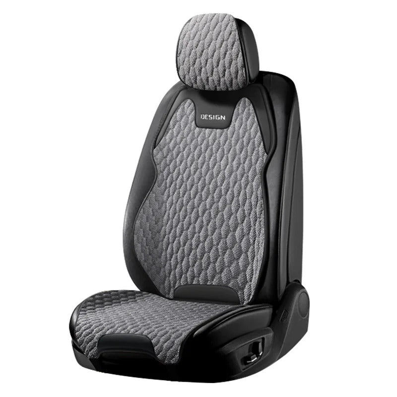 Ice Silk Car Seat Cushion - Breathable, Comfortable, Durable, All-Season Universal Front Seat Cover