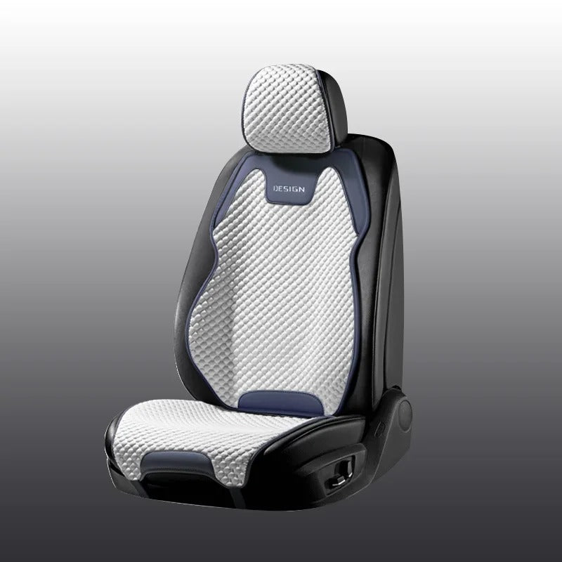 Ice Silk Car Seat Cushion - Ventilated, Durable, All-Season Universal Front Seat Cover