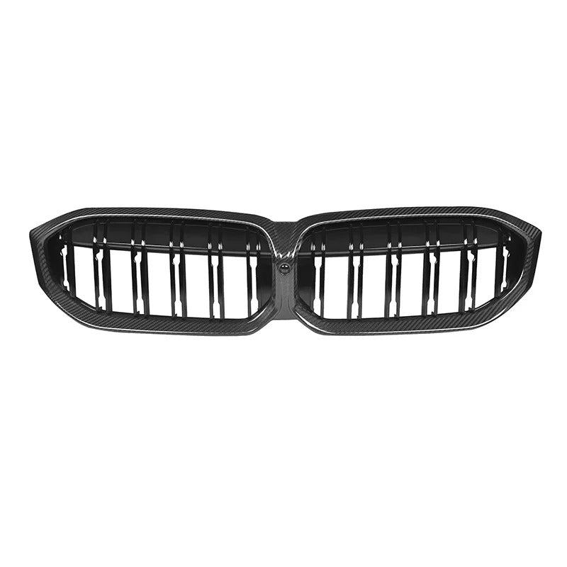 Real Carbon Fiber Front Kidney Grille for BMW 3 Series G20/G21/G28 LCI (2023-In)