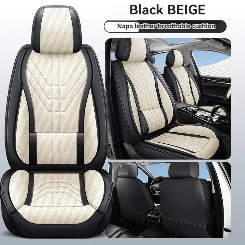 High-Quality Nappa Leather Car Seat Covers – Universal Fit for SEAT Models (LEON, Ibiza, Tarraco, Ateca, Arona, Formentor, Altea)