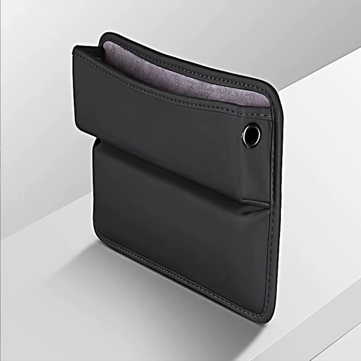 Car Seat Gap Filler Organizer, Custom-Fit For Car, Multifunctional PU Leather Console Side Pocket Organizer for Cellphones, Cards, Wallets, Keys DLLR226