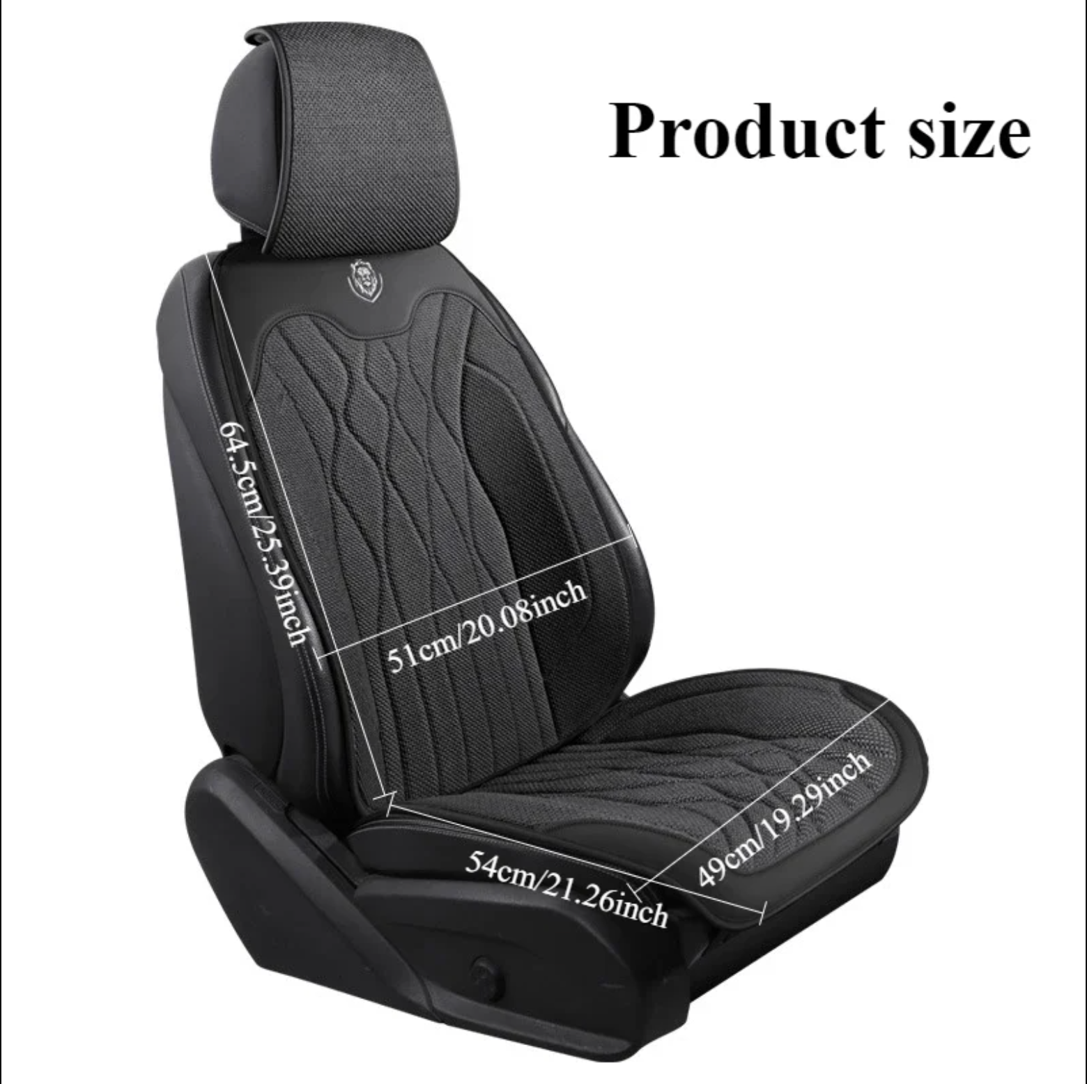 Car Seat Cushion Protector Pad – Breathable, Anti-Slip & Stylish Universal Cover, Gift For Mother's Day 2025 - Delicate Leather  