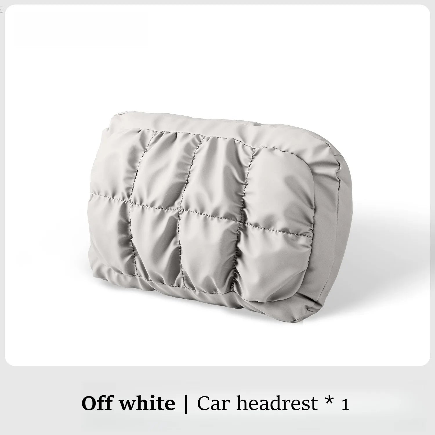 Soft Leather Car Neck & Lumbar Pillow Set – Universal Headrest and Seat Back Cushions - Delicate Leather  